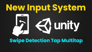 Swipe Detection - Tap and Multitap / New Input System - Custom Input Manager - Unity Tutorial 🔥🔥