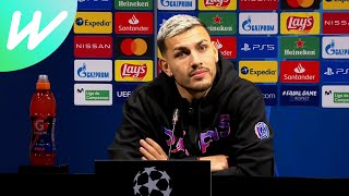 Barcelona vs PSG | Leandro Paredes | Last 16 | Champions League | 2020/21 | UCL Press Conference