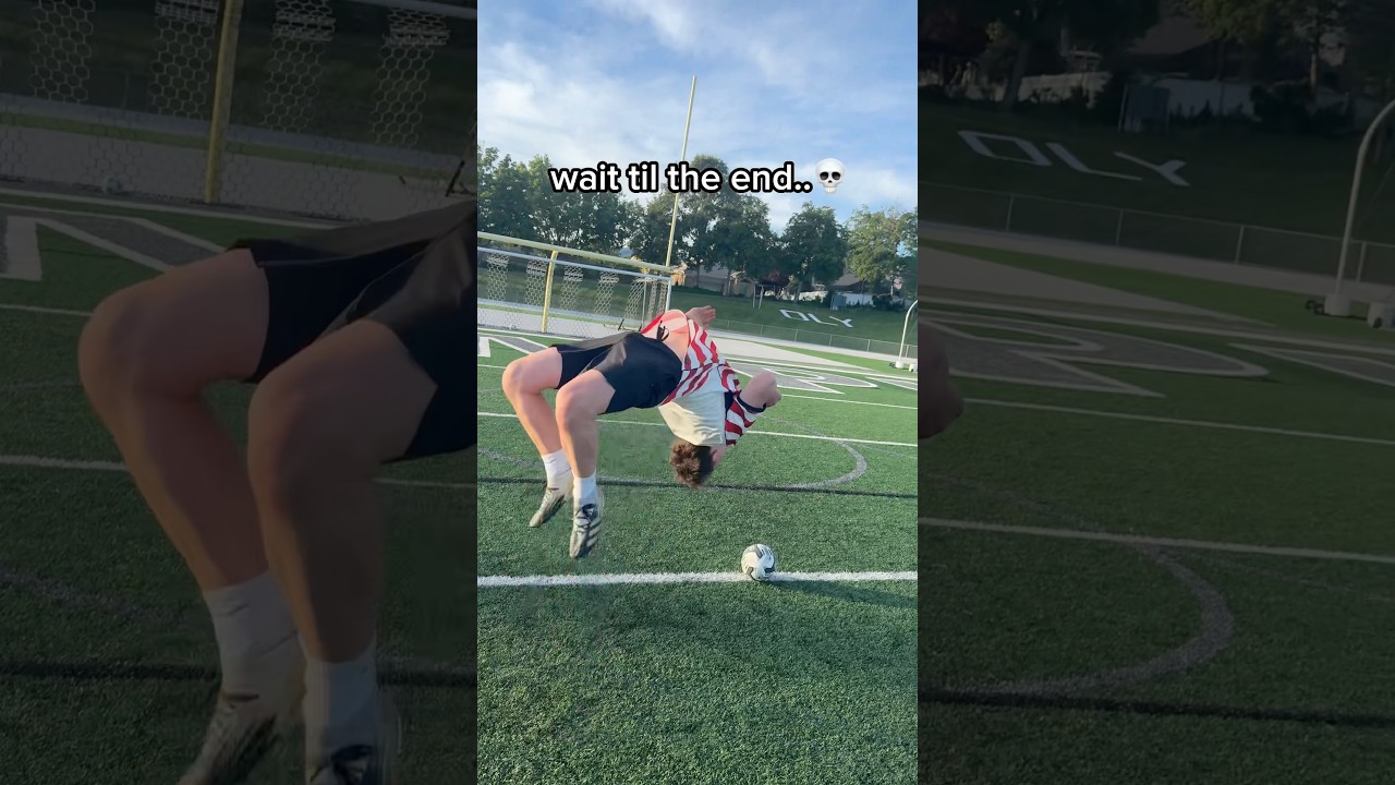 BACKFLIP FOOTBALL😱
