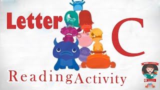Letter C Reading Activity Baby Learning | 3 Letter Words | 4 Letter Words | 5 Letter Words | Lesson screenshot 1