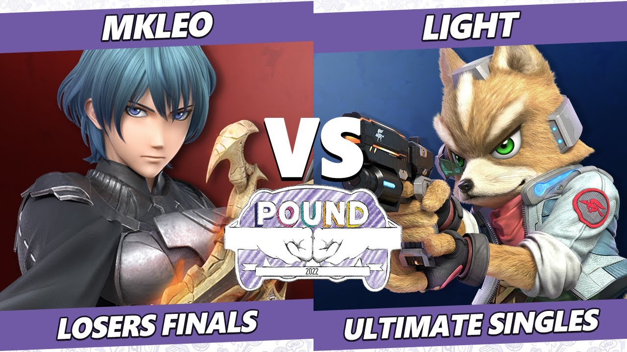 Pound 2022 Losers Finals - MkLeo (Byleth) Vs. Light (Fox) SSBU Smash Ultimate Tournament
