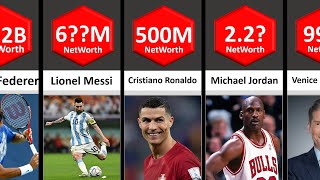 Top 50 Richest Athletes in the World 2023 | STATS #comparison #comparisonvideo