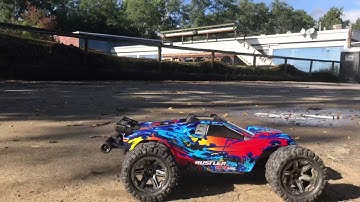 Quick demo of the all new Traxxas Rustler 4x4 VXL