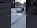 This year to heavy snow in Japan . #travel #lifeinjapan