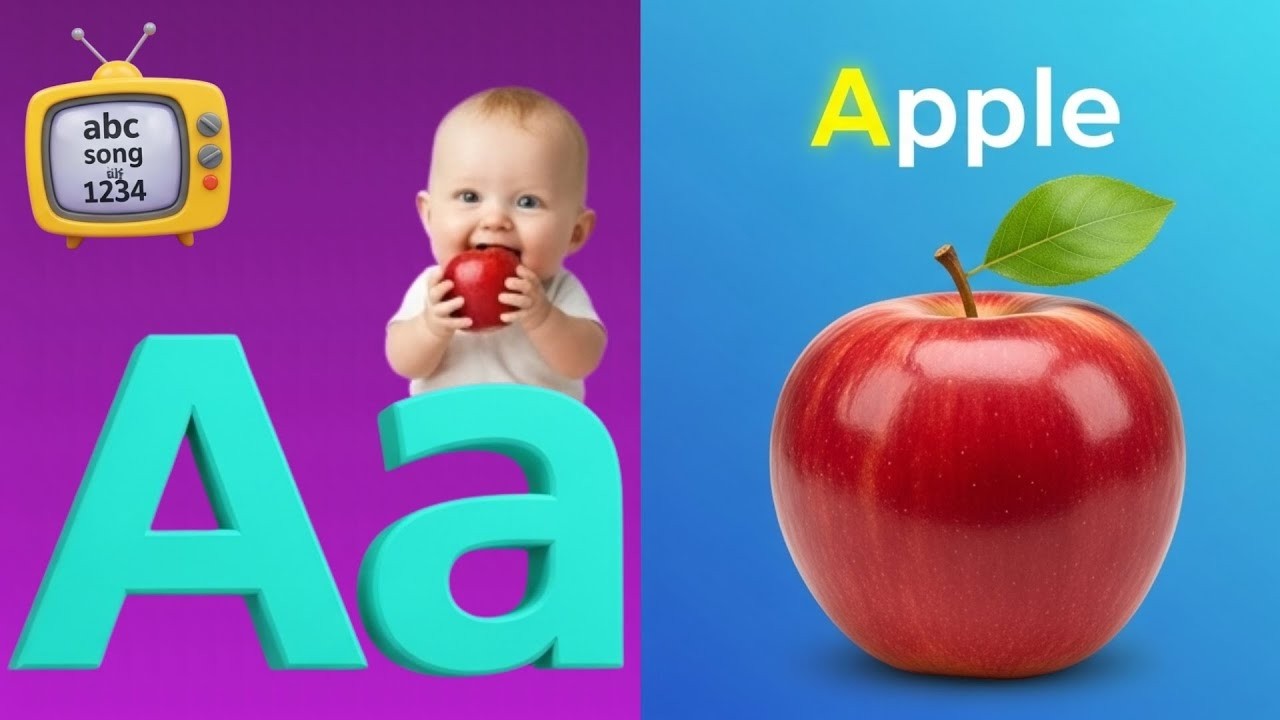 From A to Z With Colors 🌈📖 | A Brain-Friendly Alphabet Lesson for Kids