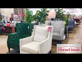 HOMEGOODS ARMCHAIRS TABLES CONSOLES SOFAS DECOR FURNITURE SHOP WITH ME SHOPPING STORE WALK THROUGH