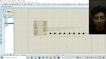 MEMBUAT 8 LED KELAP KELIP DENGAN PROTEUS 8 DAN CVAVR