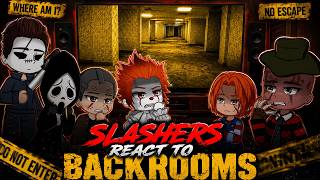 SLASHERS React to Backrooms || Dreamcore || Full Video