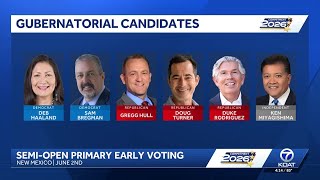 Nearly 80% of independent voters selected democratic party ballot for New Mexico primary