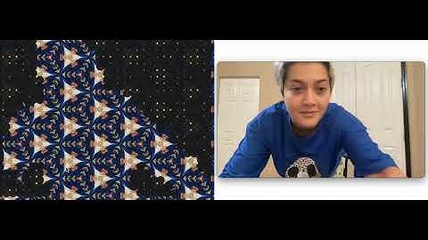 Interactive Kaleidoscope Silhouette