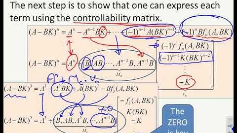 State space feedback 4 - Ackermann