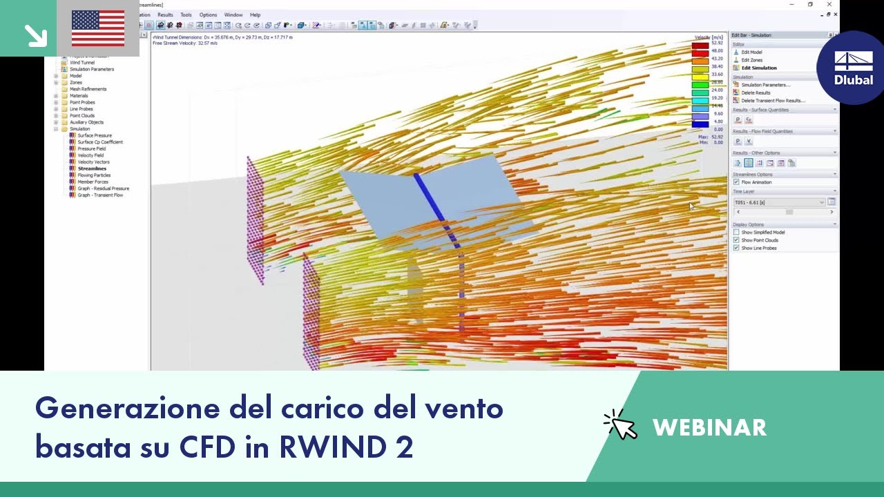 [EN] Generazione del carico del vento basata su CFD in RWIND 2 - YouTube