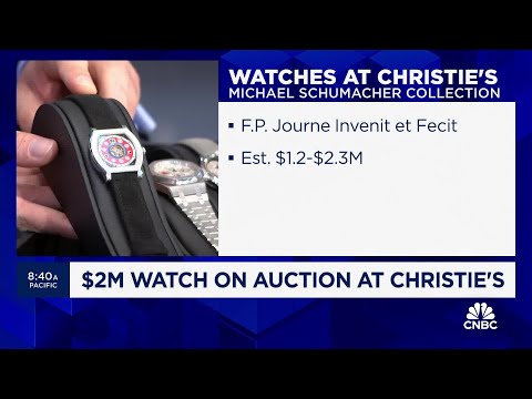 Christie's puts $2 million watch formerly owned by F1 legend Michael Schumacher on the auction block Episode cover