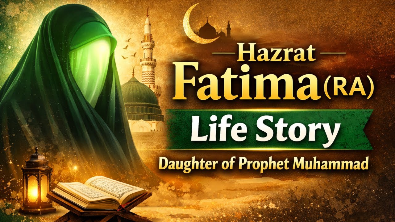 Hazrat Fatima (RA) Life Story Daughter of Prophet Muhammad Islamic Bayan