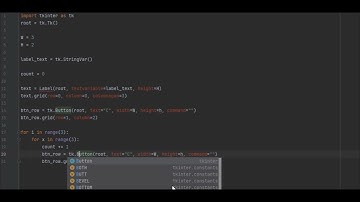 python basics, building a Graphical calculator - tkinter - python 3.6 - part 1