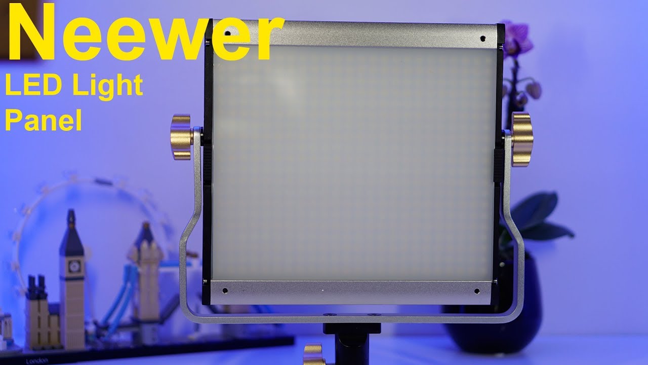 Neewer Dimmable Bi-color LED with U Bracket Professional Video Light!