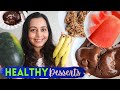 5 Healthy DESSERT Ideas | No Bake Desserts