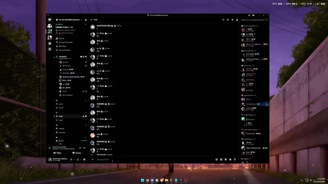 Gordo vs Yurrski 30s (Discord Packing)