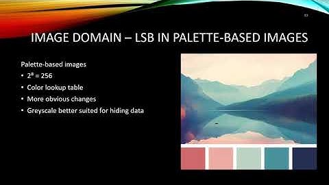An Overview of Image Steganography