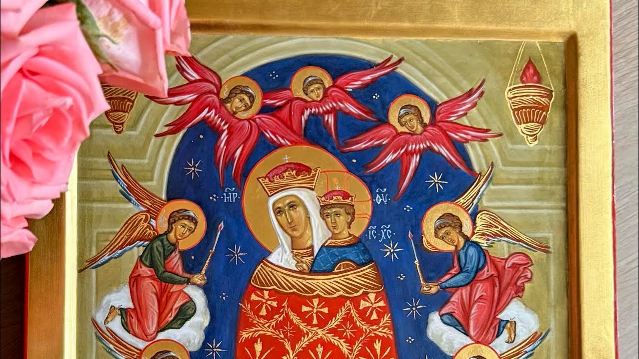 Painting The Icon of the Mother of God “Addition of the Mind”