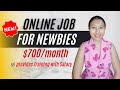 Earn up to 700month beginners online job  hiring now