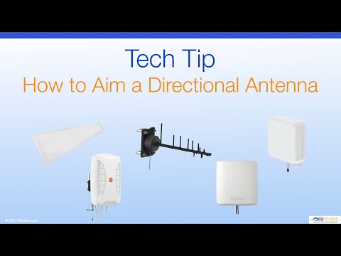 How To Aim A Directional Antenna For 4G LTE Or 5G