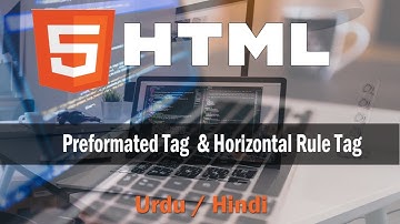 HTML Preformatted & Horizontal Rule Tag Tutorial in Hindi / Urdu in | The Skills Tech | (#09)