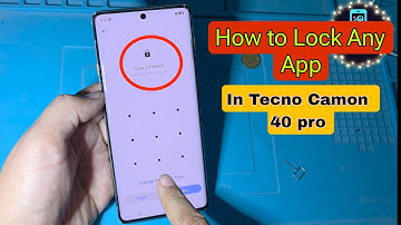 How to Lock Any App on Tecno Camon 40 Pro | Easy App Lock Guide 2025