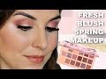 Blush Spring Makeup Look | Bailey B.