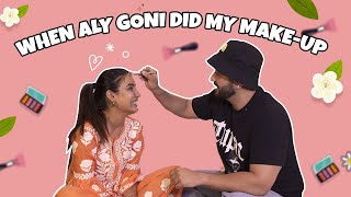 YE KYA KAR DIYA ALY NE! 👀🤯 | Make-Up Challenge | Jasmin Bhasin | Aly Goni | JasLy