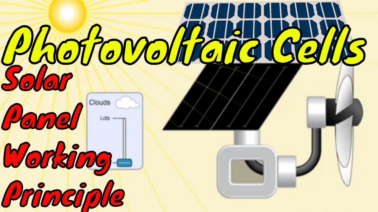 How do solar panels work? Solar Panel Principle Photovoltaic cell