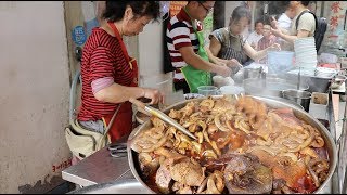 Insane Street food big pot beef in Shenzhen, China