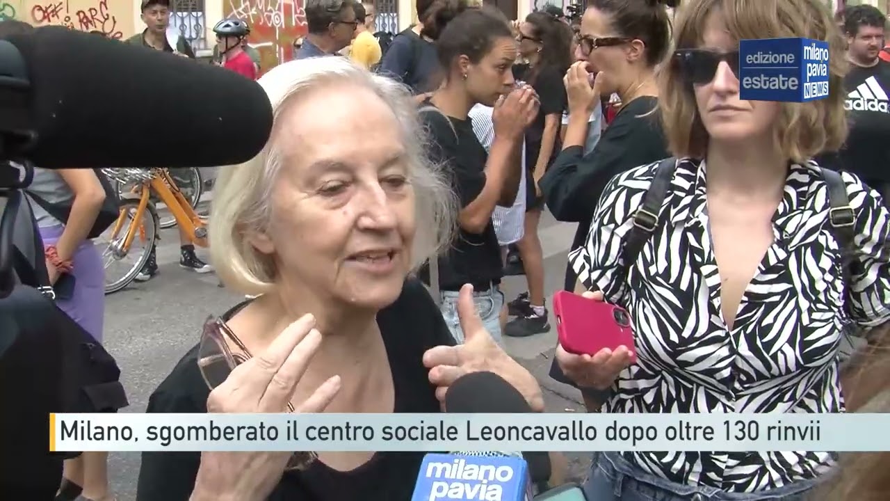Milano, sgomberato il centro sociale Leoncavallo dopo oltre 130 rinvii