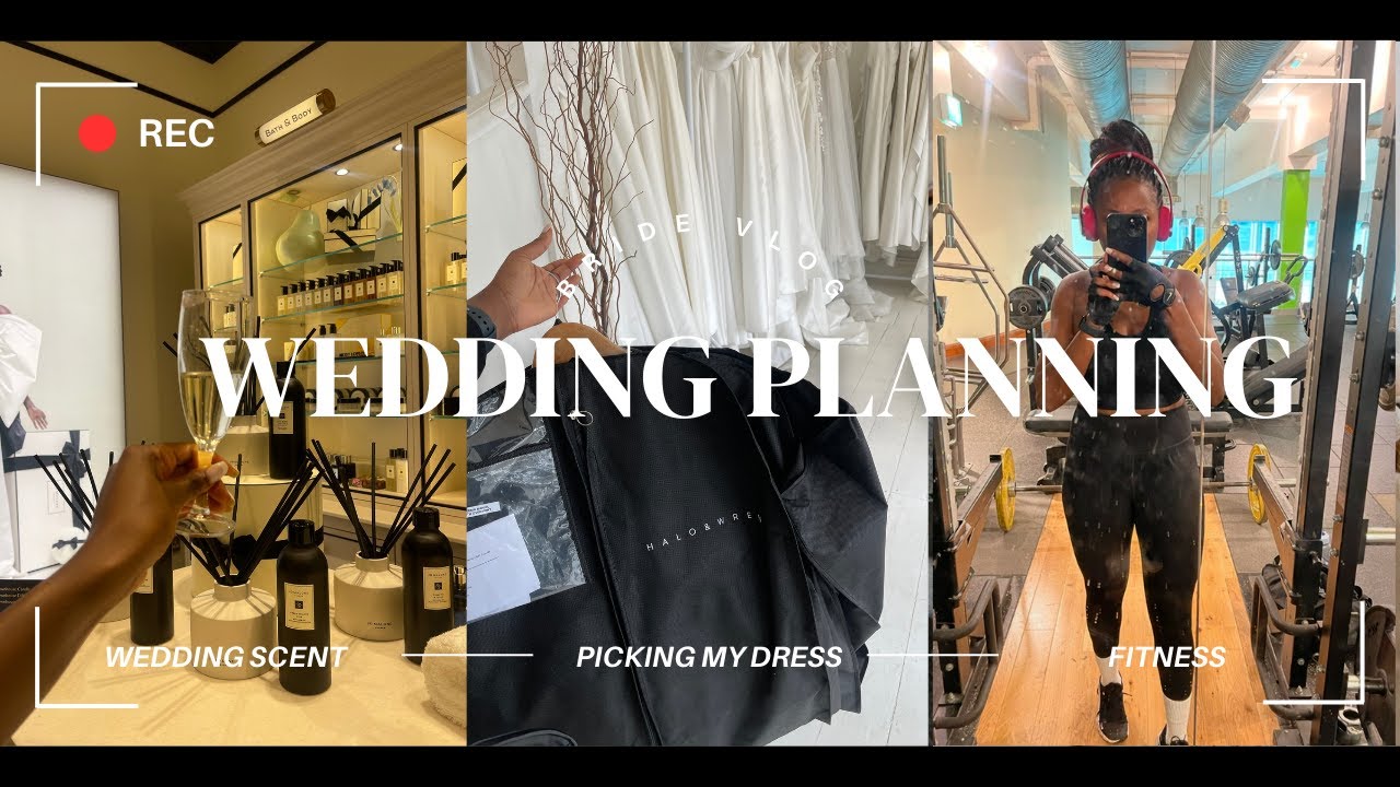 Bride Diaries -Jo Malone Wedding Scent Experience| Dealing with wedding nerves & anxiety | Fitness