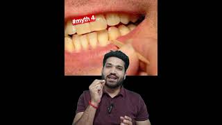 Dental myth debunked 4 #shorts #dentalshorts