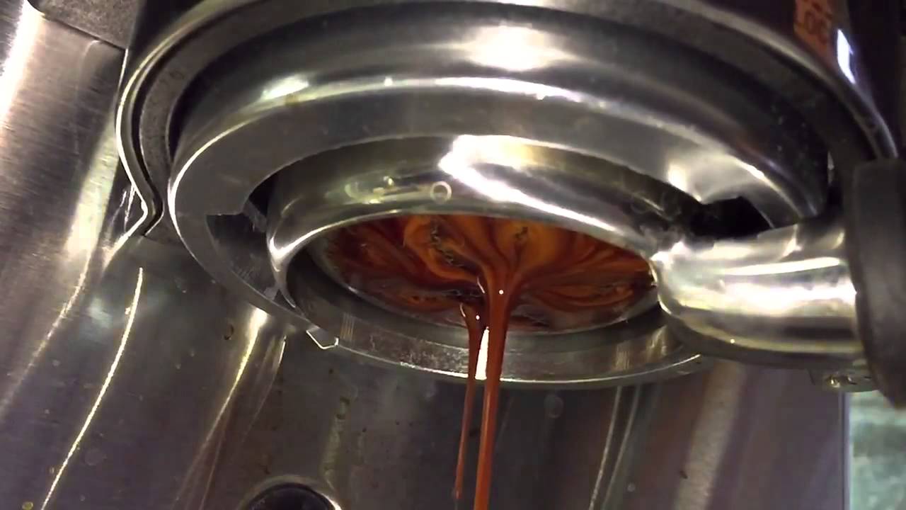 Breville dual boiler with naked portafilter YouTube