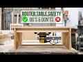 Router Table Safety Do’s & Don’ts: Essential Tips for Safe Woodworking
