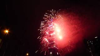 20121231～20130101 台北101跨年煙火-市府廣場(2013 Taipei 101)