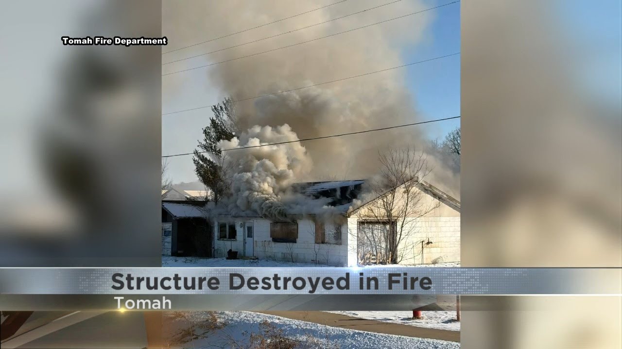 No injuries reported in Sunday afternoon structure fire - YouTube