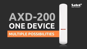 One Device – Multiple Possibilities. Meet our Wireless Universal Detector AXD-200 from SATEL
