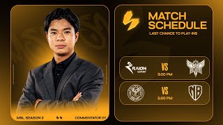 Download Lagu (Official Restream) MSL MM Season 2 | Last Chance to Play-Ins MP3 Download Lagu (Official Restream) MSL MM Season 2 | Last Chance to Play-Ins MP3