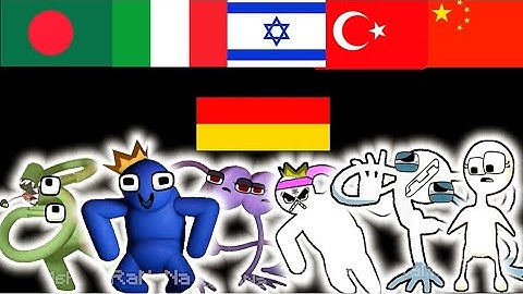 Alphabet Lore,but rainbow friends in different languages part 3