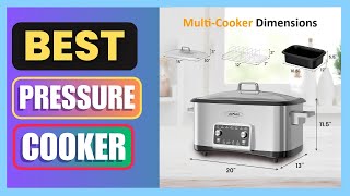 Best Sunvivi 8 Quart Slow Cooker Roaster Oven, 12 in 1