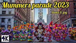 Mummers Parade 2023: 4k Full version of the Biggest  Mummers Parade 2023 worldwide, Philadelphia,USA