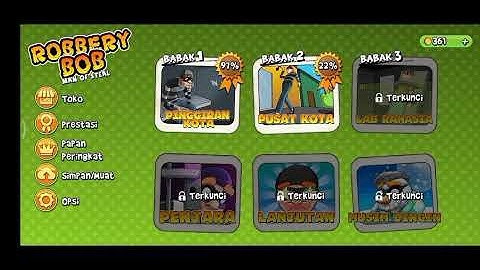 Robbery Bob - Opening & No Small Favor - Chapter 1 Suburbs - DECA - puanputigames