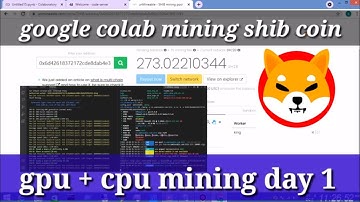 How to mine shib inu coin // Google Colab tutorial