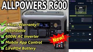 NEW for 2023:  ALLPOWERS R600 EntryLevel Portable Power Station