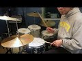 OAU/朝焼けの歌【ドラム譜 参考動画】【中級(Level 3)】 drum cover ドラムカバー