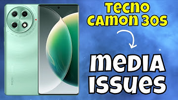 Tecno Camon 30s No Media Volume,No sound,no audio problem || How to solve media issues