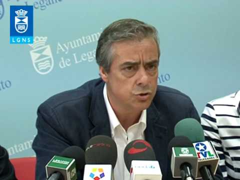 Francisco Arroyo en la rueda de prensa sobre el ar...